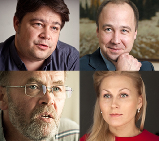 Именинники дня — Андрей Усенко, Александр Варанкин, Алексей Винокуров и Татьяна Мишкина