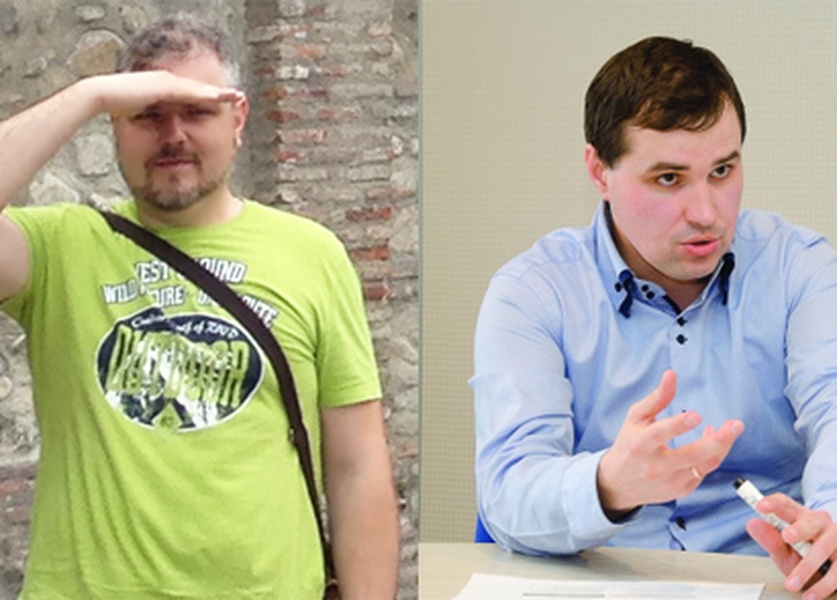 Именинники дня - Андрей Кутьев и Олег Кочкин