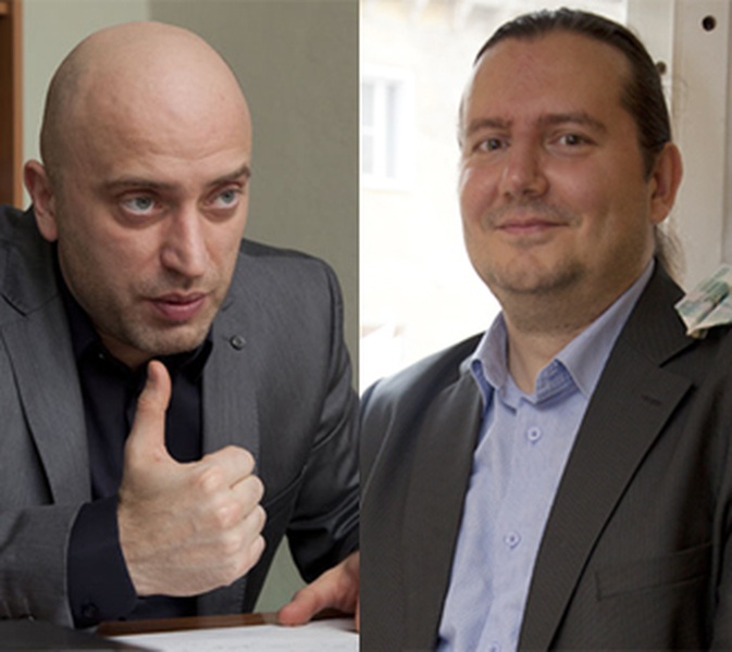 Именинники дня —  Сергей Яворский и Дмитрий Волошкин 